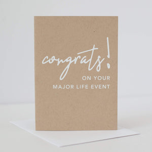 cheeky congratulations card, funny all-occasion congratulations card by exit343design