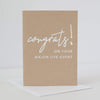 cheeky congratulations card, funny all-occasion congratulations card by exit343design