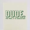 funny graduation card for guy by exit343design
