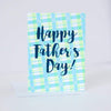classic plaid father's day card by exit343design