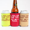 hoagie drink koozie, get me a hoagie koozie design, funny birthday gift, wawa lover gift idea