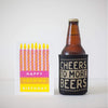 happy fucking birthday card, funny birthday card with candles by exit343design