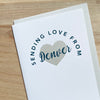 hello from Denver Colorado greeting card with heart by exit343design