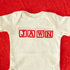 jawn baby onesie for philadelphia baby shower