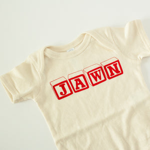 jawn baby blocks baby onesie