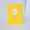 love card you are my light valentine card with lightbulb
