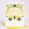 love from kennett square greeting card