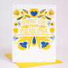 love from Philadelphia Pennsylvania greeting card