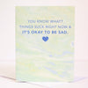 sympathy card for grieving friend