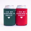 Philadelphia gift idea, local craft beer koozie, drink local can coolie, Philadelphia craft beer, Philadelphia koozie