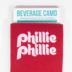 phillie phillie philadelphia phillies koozie