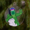 Phillie Kong Christmas ornament, Phillie Phanatic mascot holiday ornament, Philadelphia tree ornament