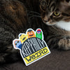 philly mascots sticker with Gritty and the Phanatic
