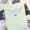 sympathy card for friend with heart