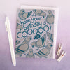 pigeon birthday card, birthday card for bird watcher, hope your birthday is cool greeting card