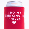 Philadelphia gift idea, local craft beer koozie, drink local can coolie, Philadelphia craft beer, Philadelphia koozie