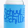 Schuylkill River can coolie, philadelphia drink holder, fishing trip can koozie, Philly can koozie for rower