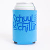 Schuylkill River can coolie, philadelphia drink holder, fishing trip can koozie, Philly can koozie for rower
