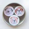 wrinkly dogs magnet set by exit343design